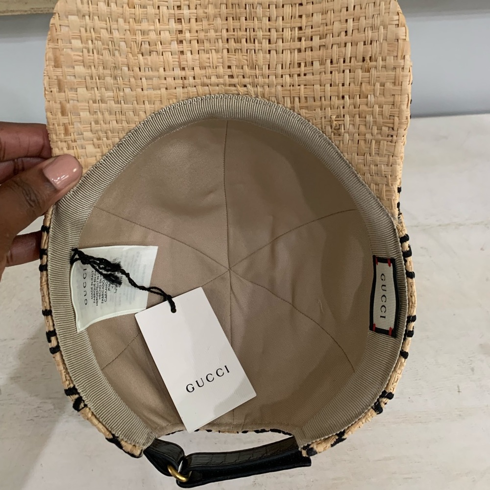 Gucci Rafia Cap - Picture 4 of 11